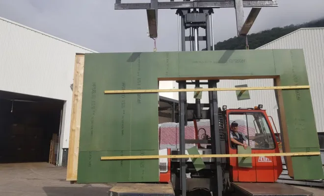  Le montage de la maison ossature bois a démarré... 👌, Chambéry, STRUCTURES BOIS & Compagnie