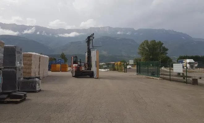  Le montage de la maison ossature bois a démarré... 👌, Chambéry, STRUCTURES BOIS & Compagnie