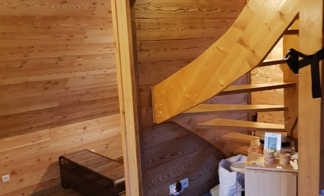  2019 Septembre - Extension en ossature bois d’un chalet nordique à La Féclaz (Savoie – 73), Chambéry, STRUCTURES BOIS & Compagnie