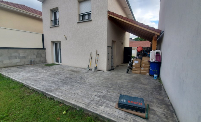  Construction d'une extension de maison de 40m² en ossature bois à Pontcharra (Isère - 38), Chambéry, STRUCTURES BOIS & Compagnie