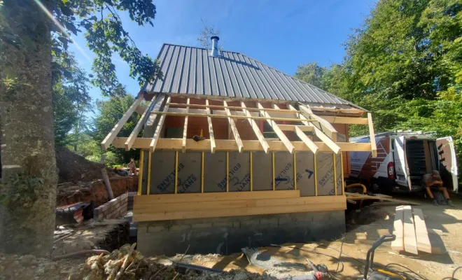  Construction d'une extension ossature bois d'un chalet au village nordique à La Féclaz - Les Déserts (Savoie - 73), Chambéry, STRUCTURES BOIS & Compagnie