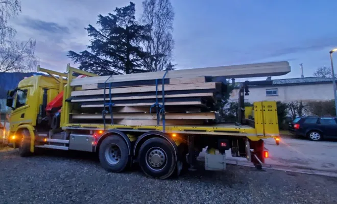  Construction d'une micro maison en ossature bois de 20m² sur 2 niveaux au Montcel en (Savoie-73), Chambéry, STRUCTURES BOIS & Compagnie