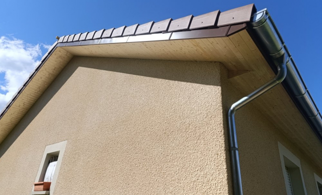  Réfection de la toiture d'une maison individuelle - Couverture en tuiles mécaniques Delta 10 + habillage bandeaux à Pontcharra (Isère - 38), Chambéry, STRUCTURES BOIS & Compagnie