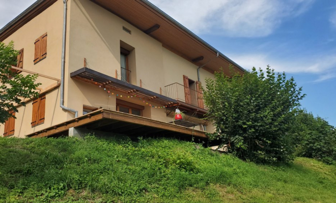  Rénovation et Agrandissement d'une terrasse en bois Mélèze sur structure en Pin Autoclave à St Pierre d'Albigny (Savoie - 73), Chambéry, STRUCTURES BOIS & Compagnie