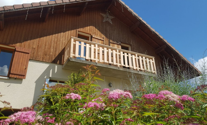  Rénovation d'un balcon en mélèze en Haute Savoie, Chambéry, STRUCTURES BOIS & Compagnie